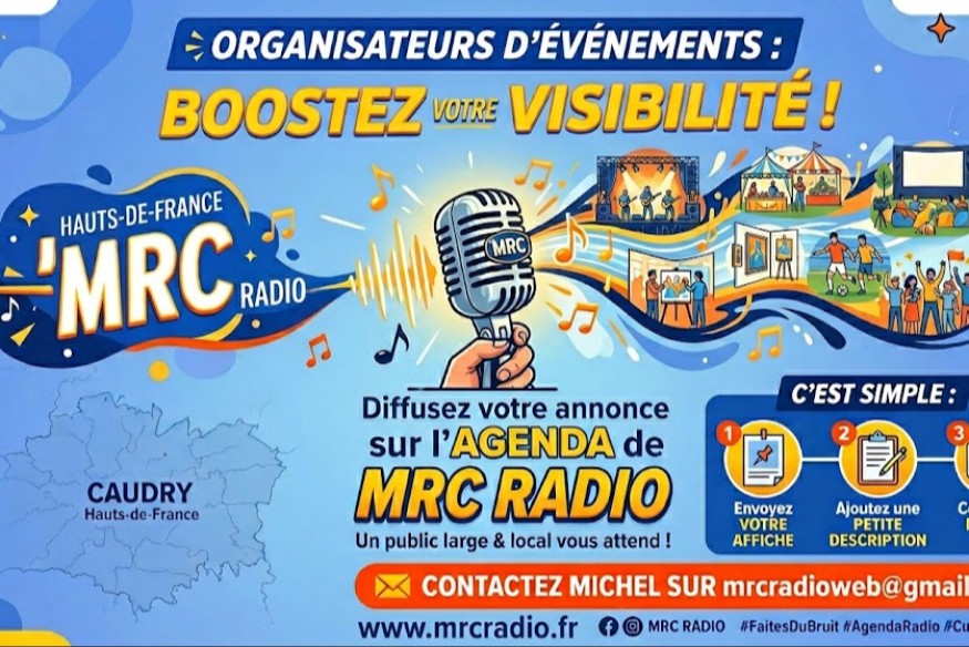 Offrez-vous une visibilité au top sur MRC Radio !